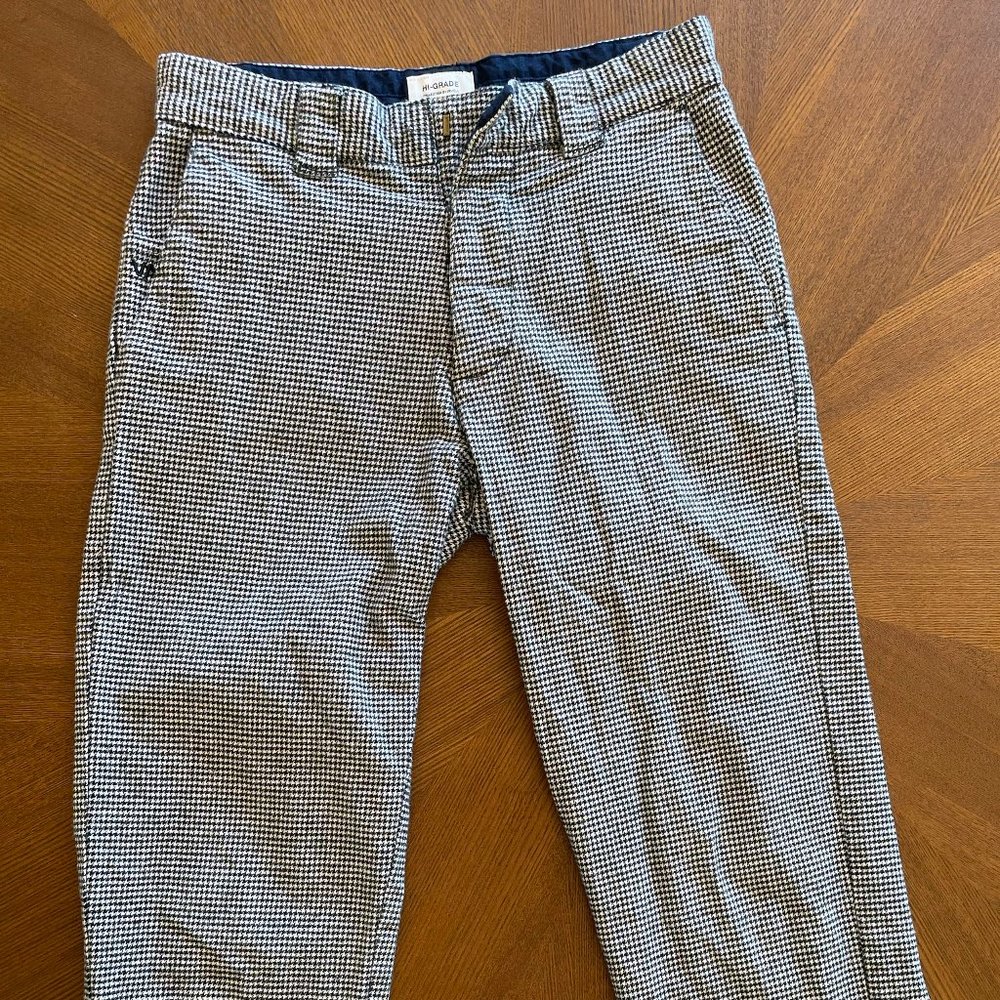 RVCA Houndstooth Cropped Pants Size 28